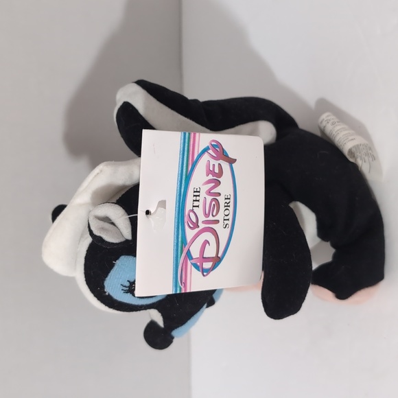 The Disney Store Flower From Bambi Mini Bean Bag New With Tags - Picture 2 of 4